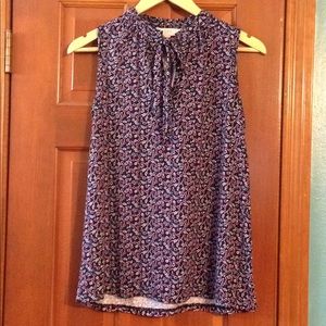 Loft sleeveless blouse shirt 👚